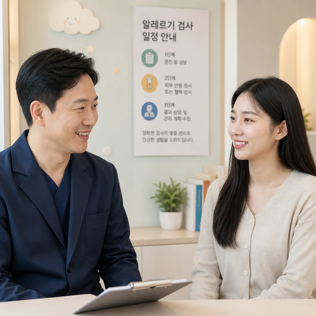 알레르기 검사 과정과 소요 시간 안내
